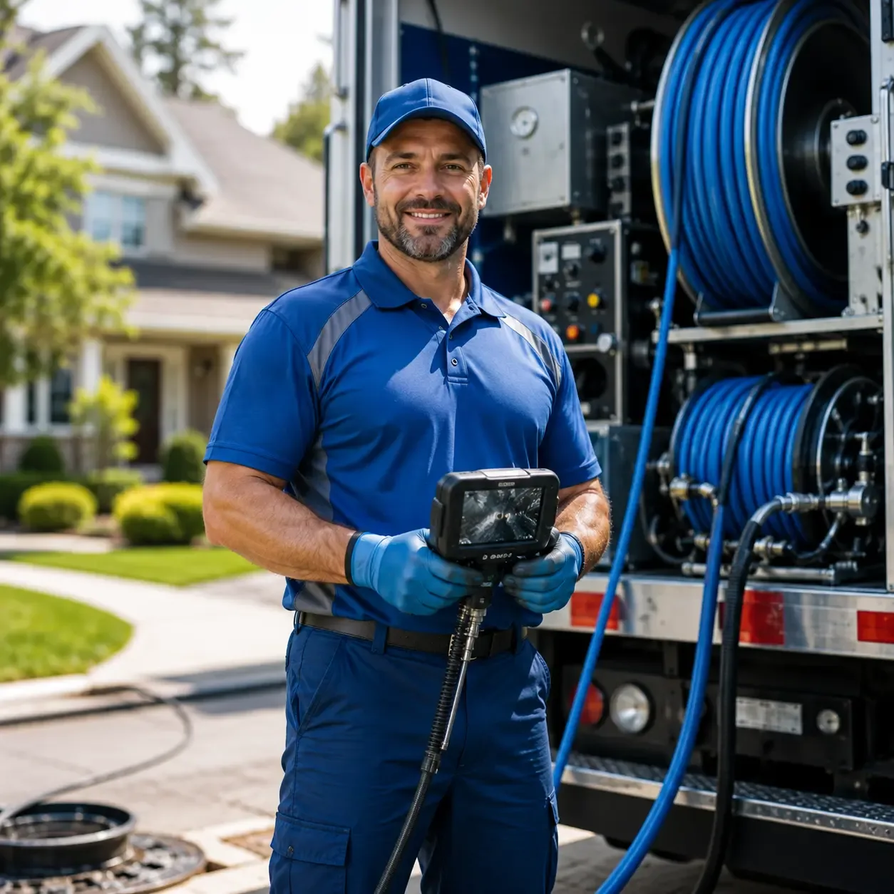 Local outdoor drain cleaning specialists in Woodlake, CA